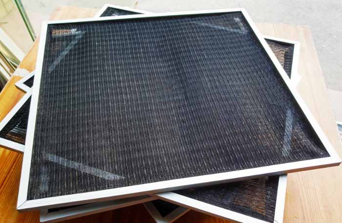 尼龍網(wǎng)初效過(guò)濾器又稱為尼龍網(wǎng)過(guò)濾器，尼龍空氣過(guò)濾網(wǎng)